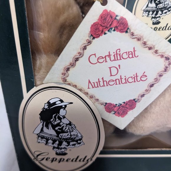 Geppeddo Cuddle Kids "Waldo Walrus" 9" Precious Porcelain Face Plush Doll w/COA - Picture 2 of 12